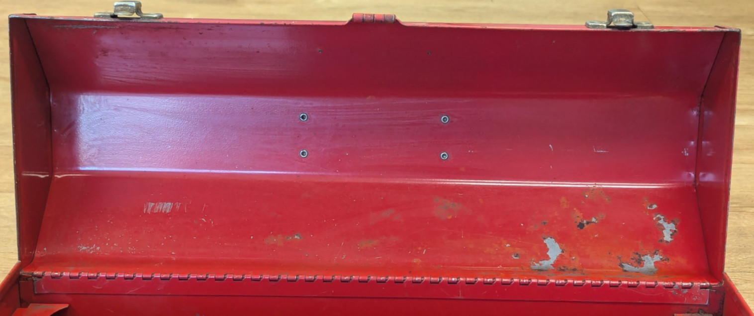 Vintage MAC tools Tool Box - Red