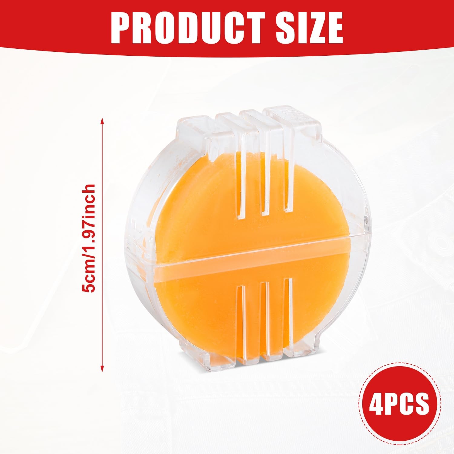 4pcs Beeswax Thread Conditioner, Thread Wax for Sewing with Plastic Box Threa...