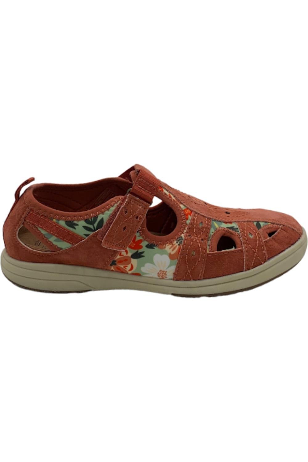 Earth Origins Suede Fisherman Sandals Effie Salmon