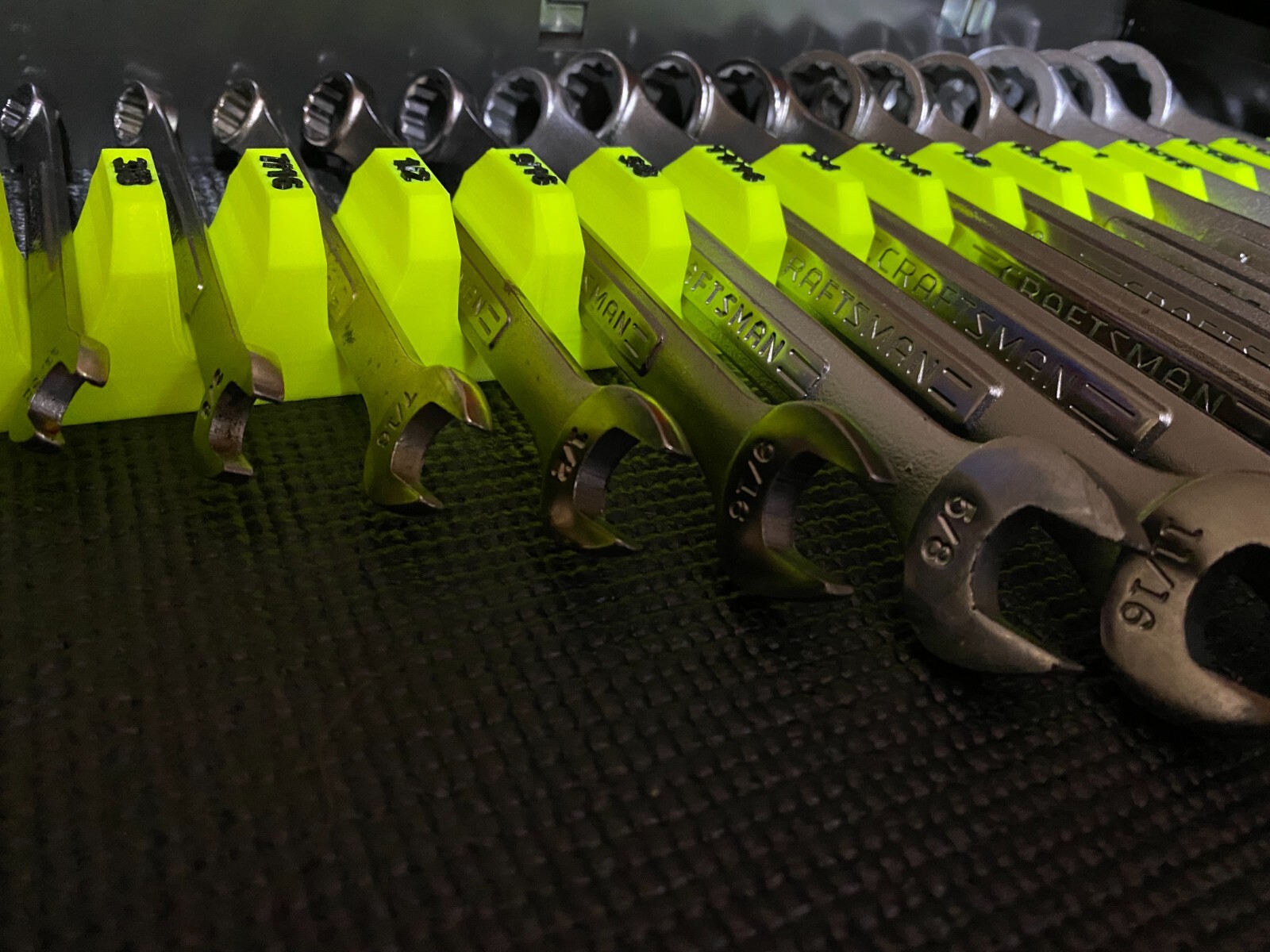 QRT Mag Lock Slanted Wrench Organizer Racks