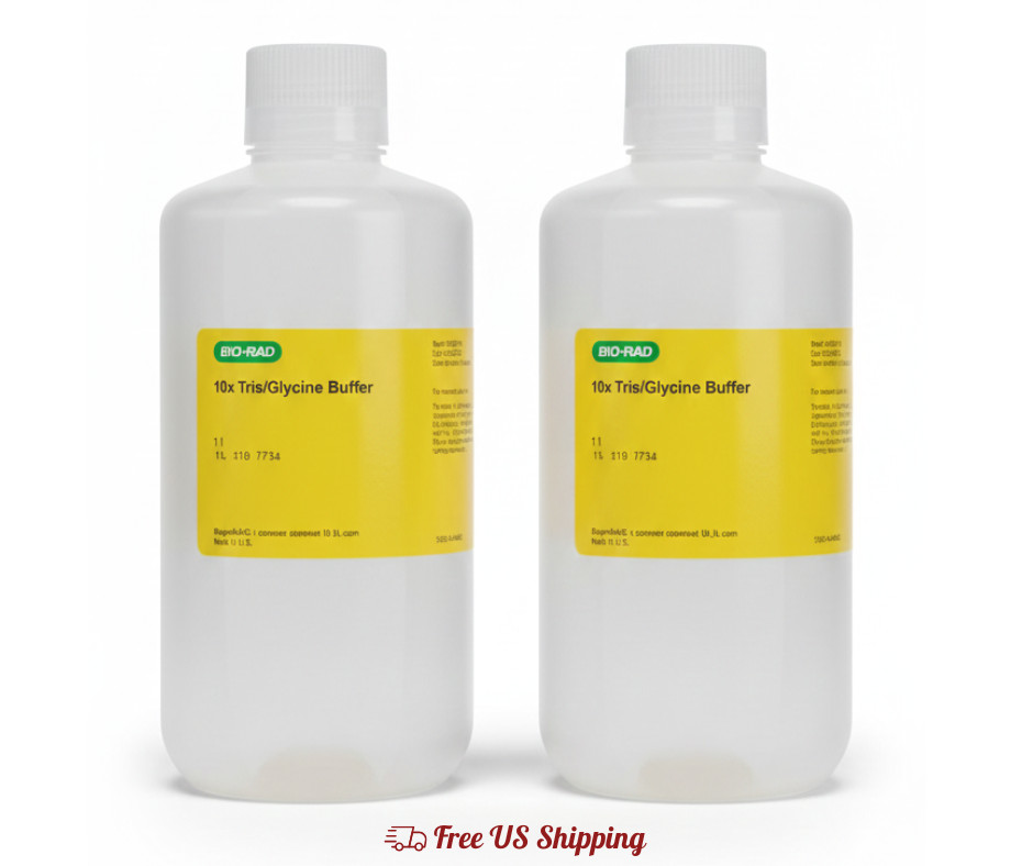 BIO-RAD 10x Tris Glycine Buffer 1L Laboratory Grade Solution Set of 2