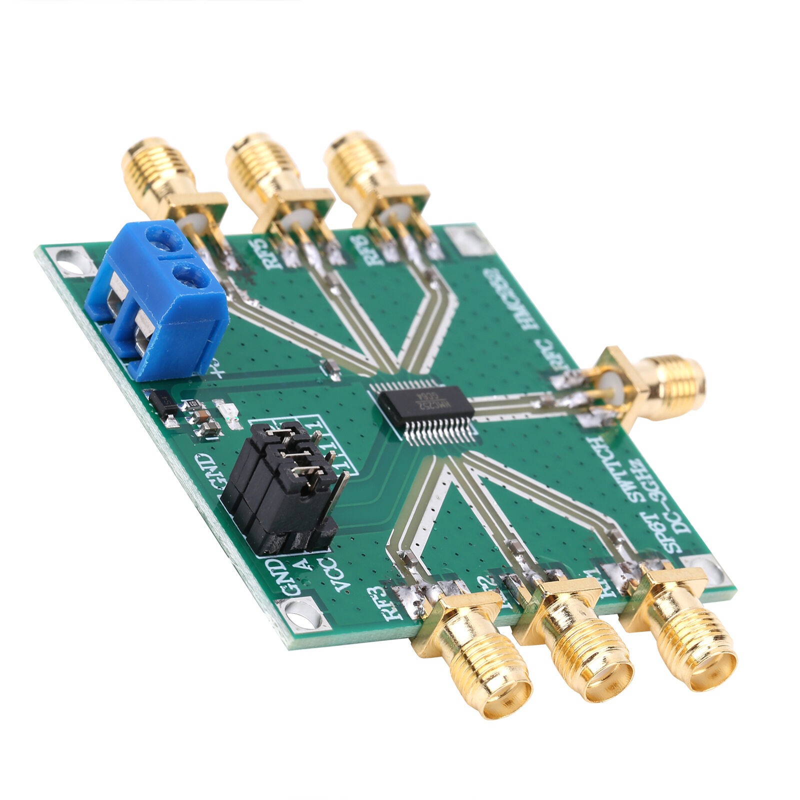 HMC252 DC-3GHz Non-Reflective RF Switch Module Single-Pole 6 Throw Switch E