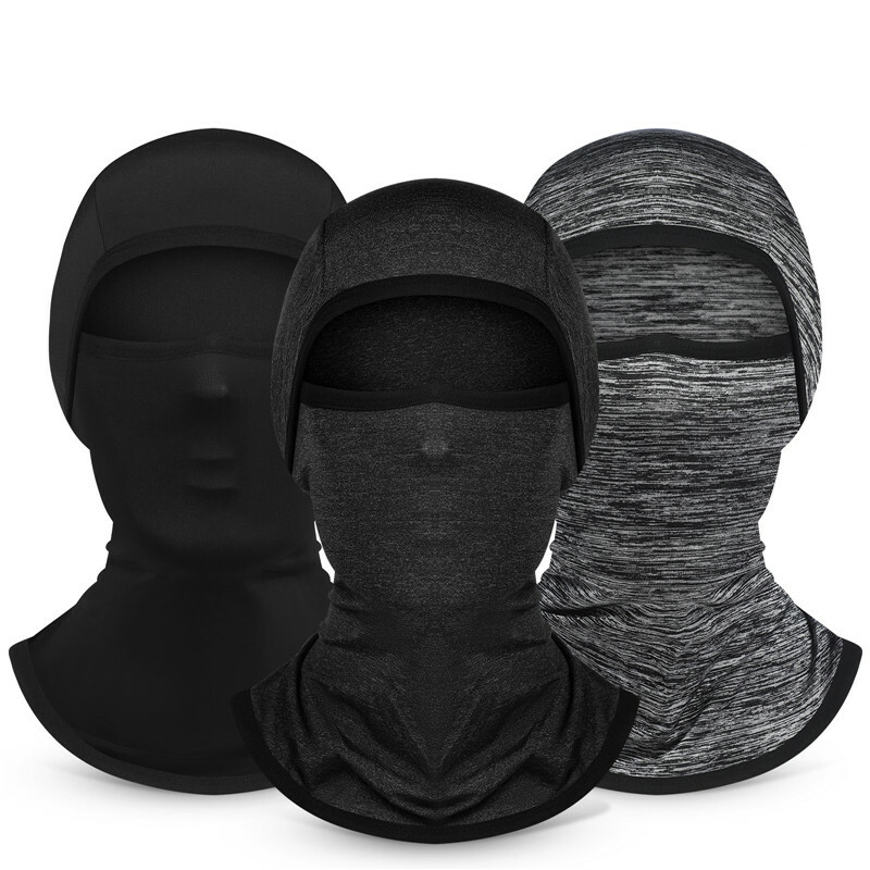 Summer Cycling Headgear Ice Silk Cap Full Face Mask Cover Sport Balaclava