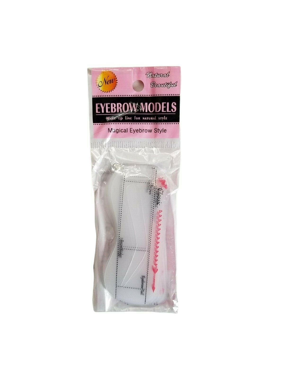 Makeup EYEBROW MODELS Various Shaper Stencil Template for Brow Shaping Grooming