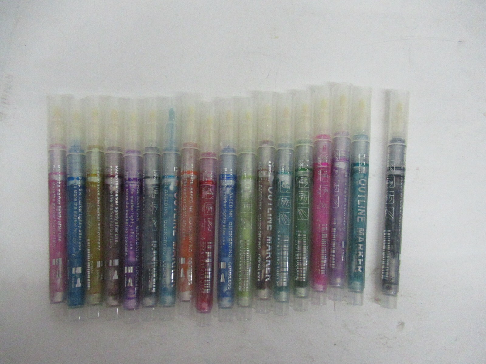 vITOLER Outline Marker WIDE APPLICATION 18 COUNT X2 BOXES