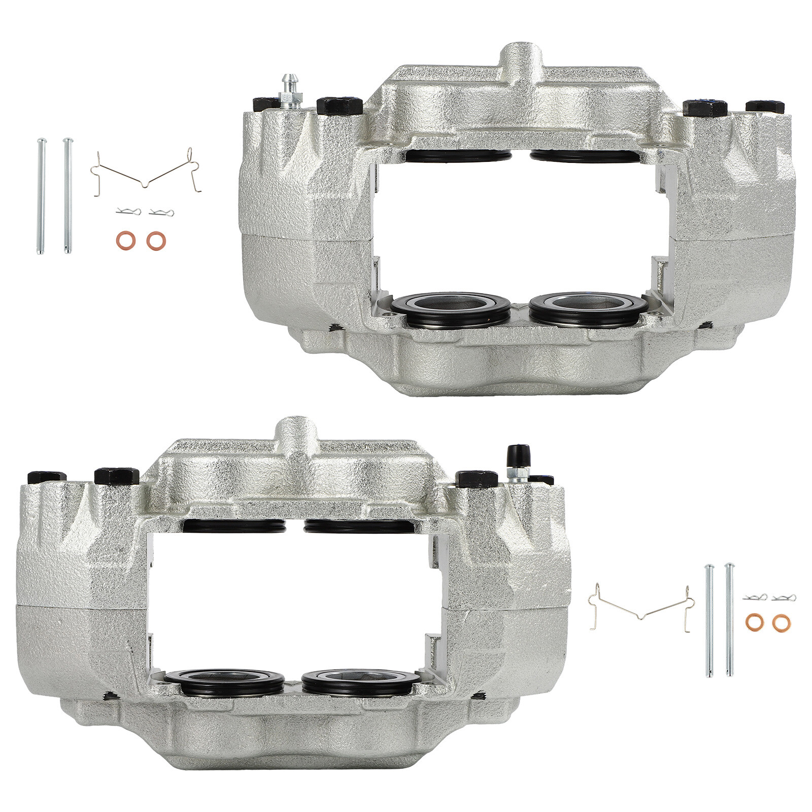 Front For 2006 Hummer H3 2007-2010 Hummer H3 L5 3.7L Brake Calipers New 2Pcs