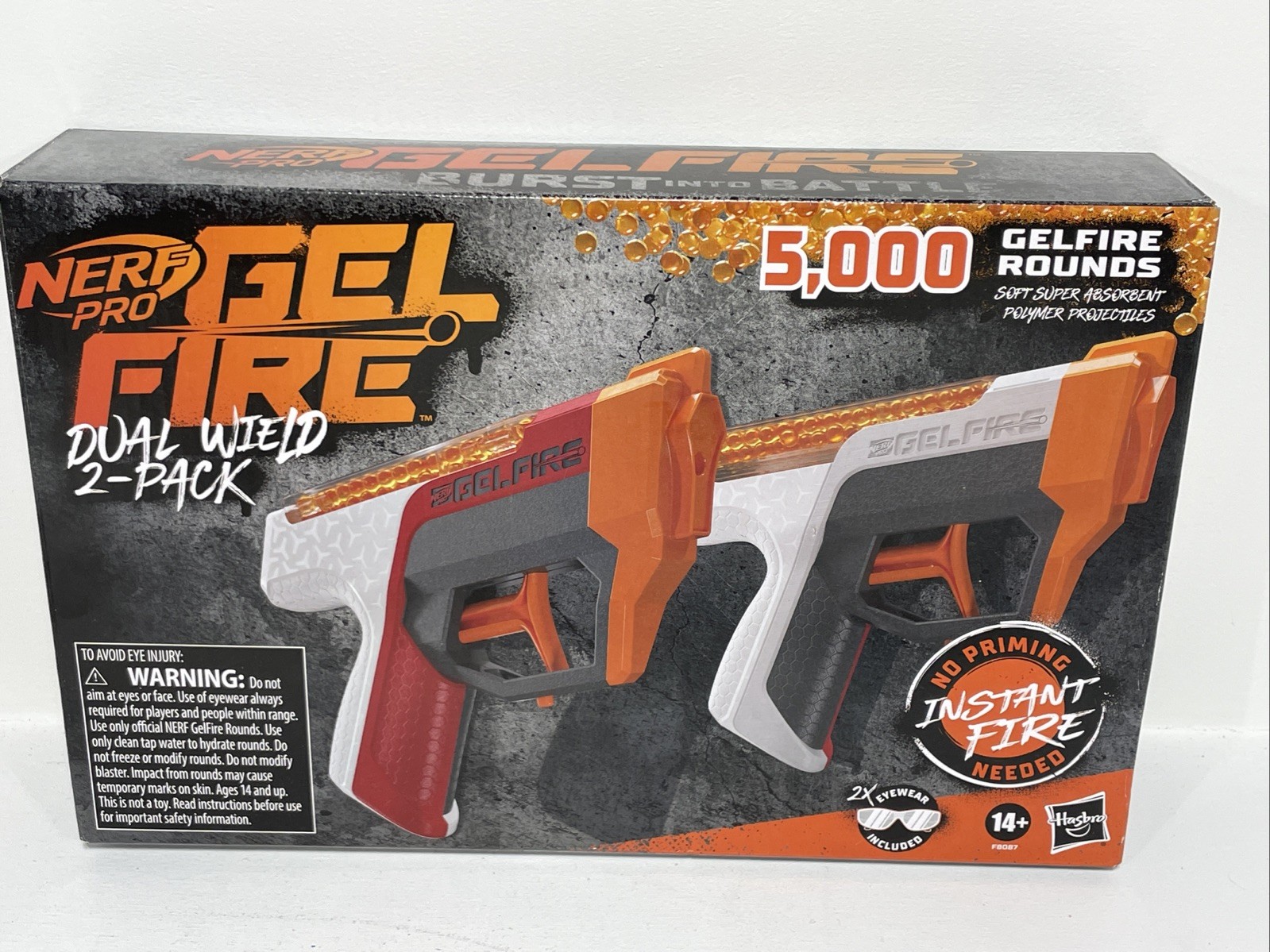 NERF Pro Gelfire Dual Wield Blasters NEW SEALED