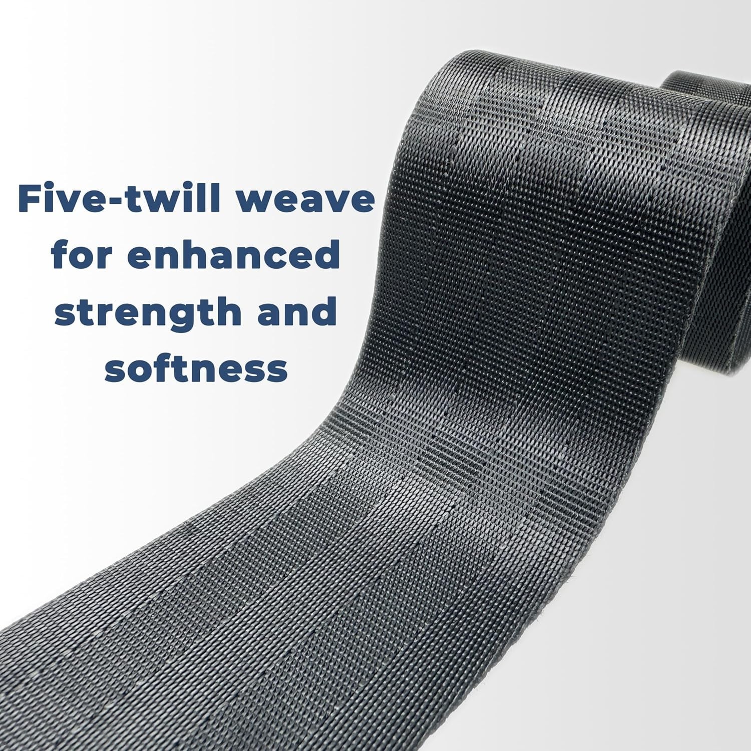 Easy Install Adjustable Wheelchair Lap Belt for Enhanced User Security 12-60"