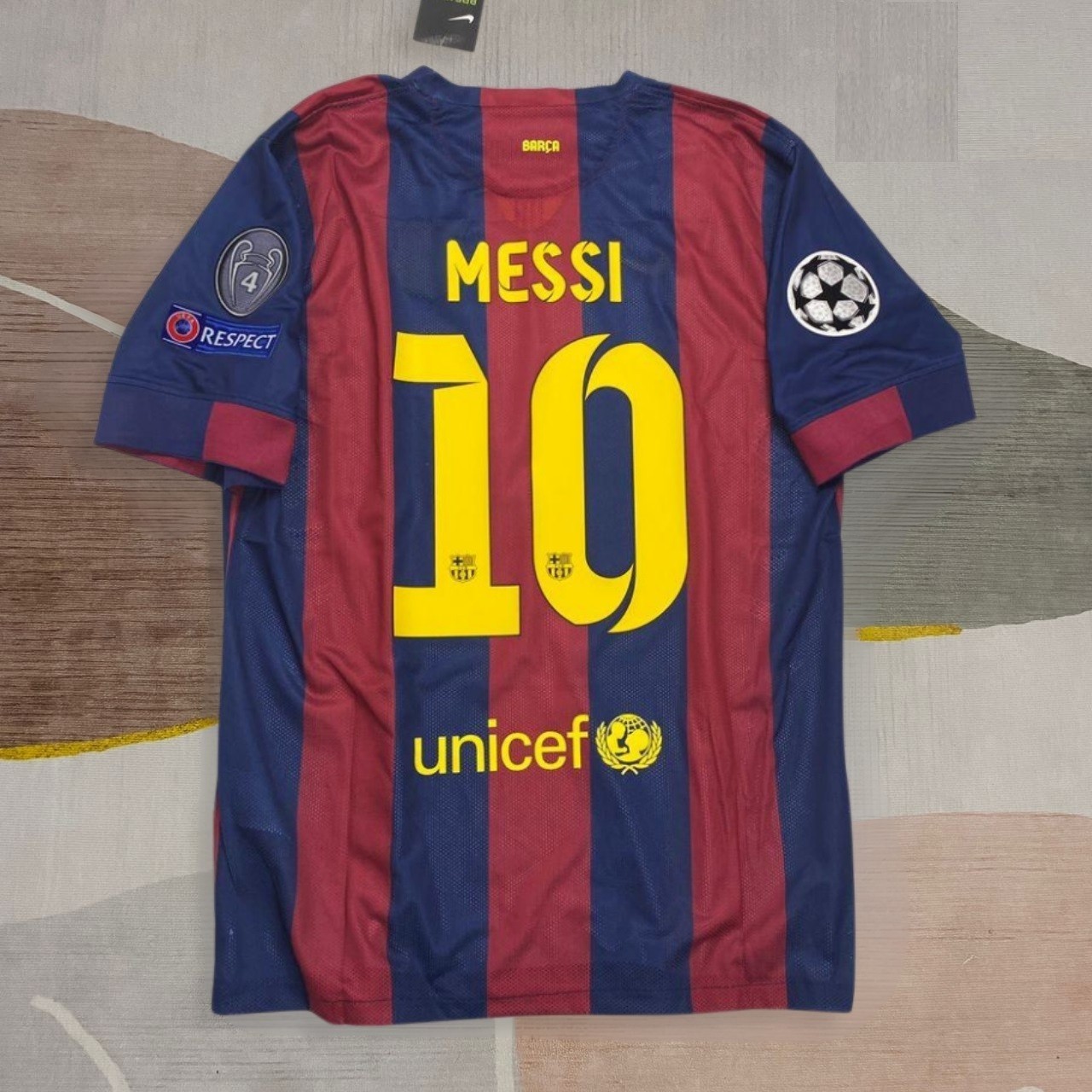 FC Barcelona 2014/2015 Champions League Final jersey - Messi #10 shirt Jersey