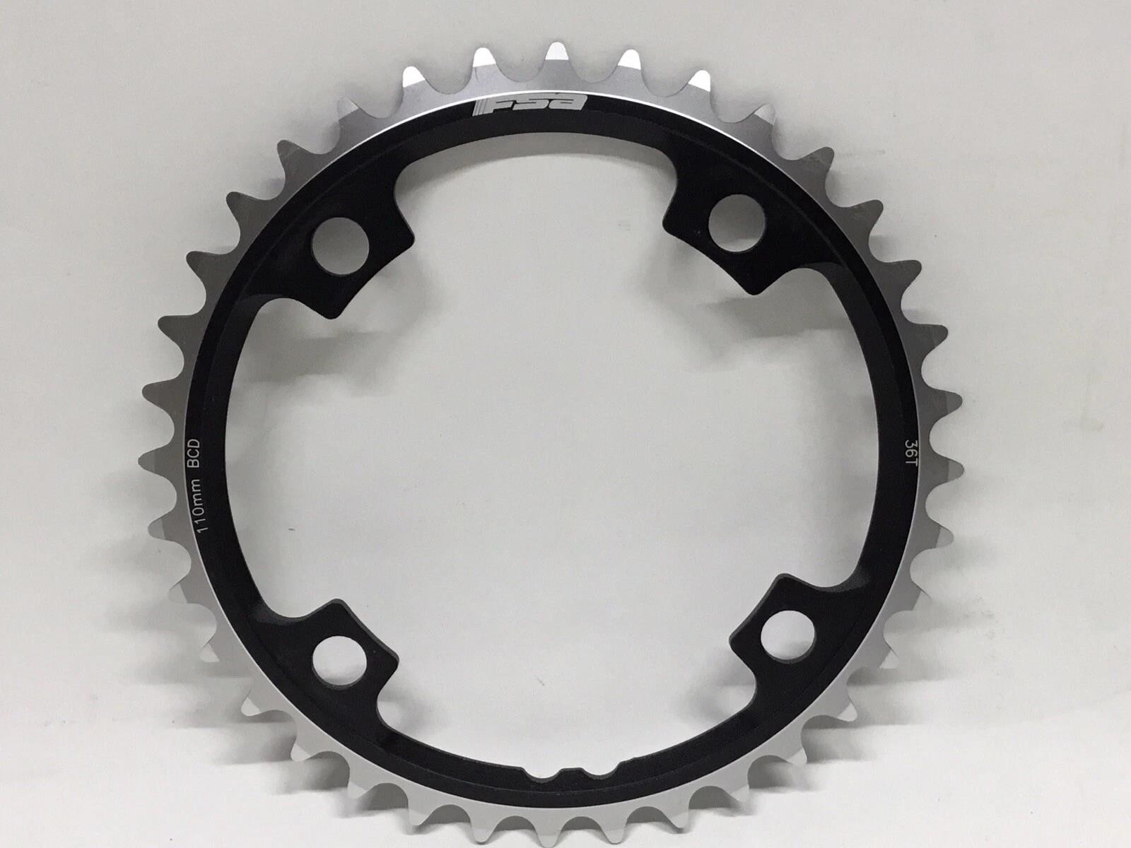 FSA 36T 110BCD ABS Inner Chainring Super Road 11sp Black WB288 New