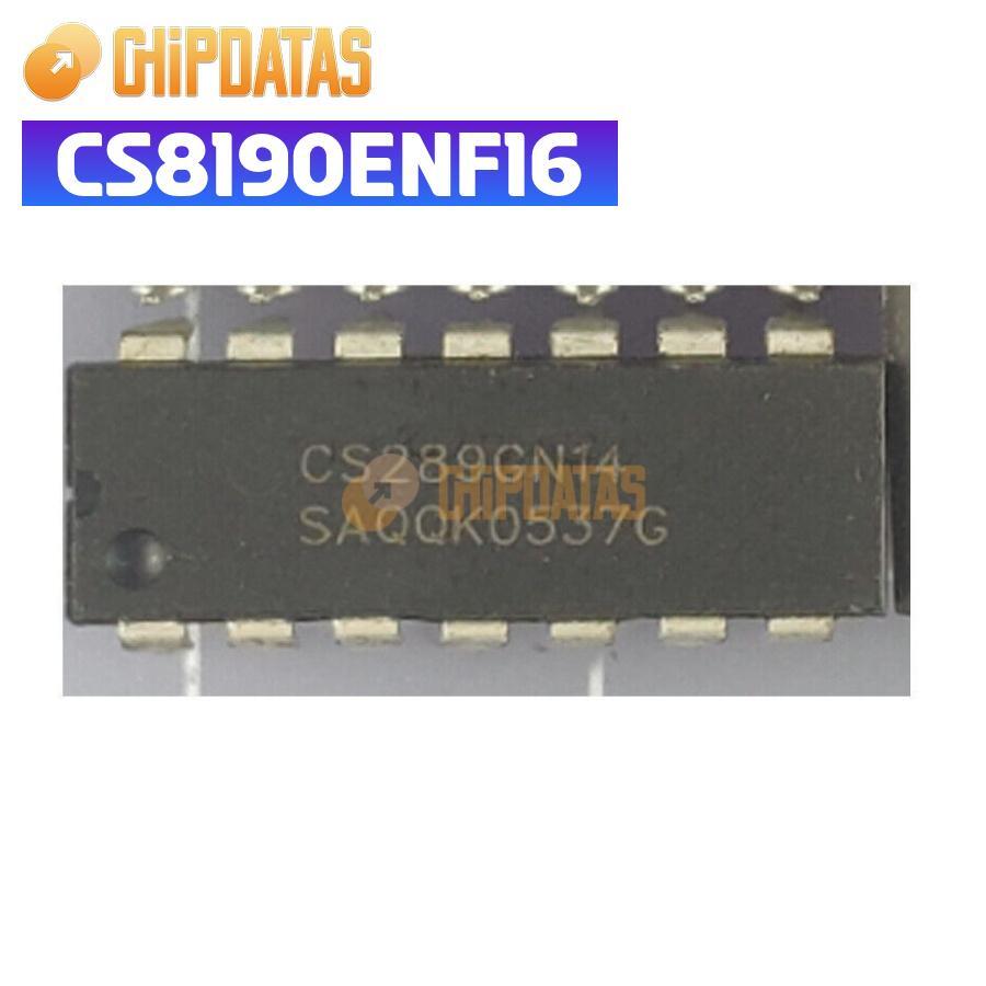 2PCS New CS8190 CS-8190 CS8190ENF16 8190 DIP-16 Integrated Circuit Chip IC