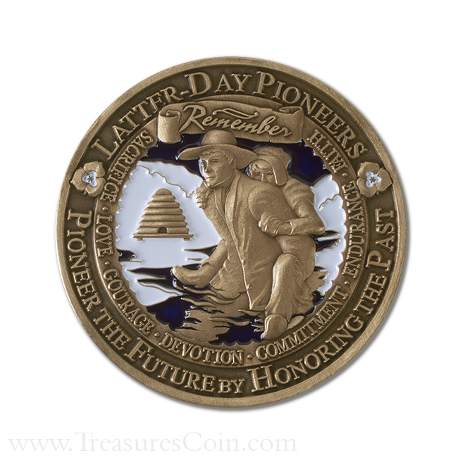 Pioneer Trek Commemorative Challenge Coin