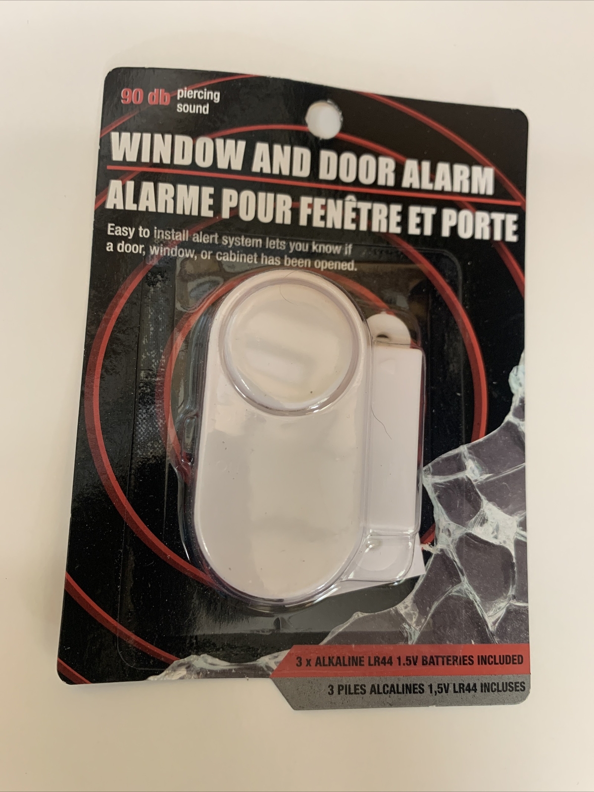 Wireless Home Window, Door, Cabinet, Burglar Security Alarm w/ Magnetic Sensor.
