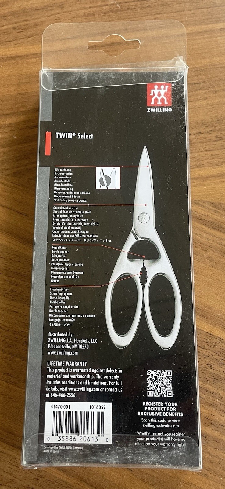 ZWILLING TWIN Select Stainless Steel Kitchen Shears
