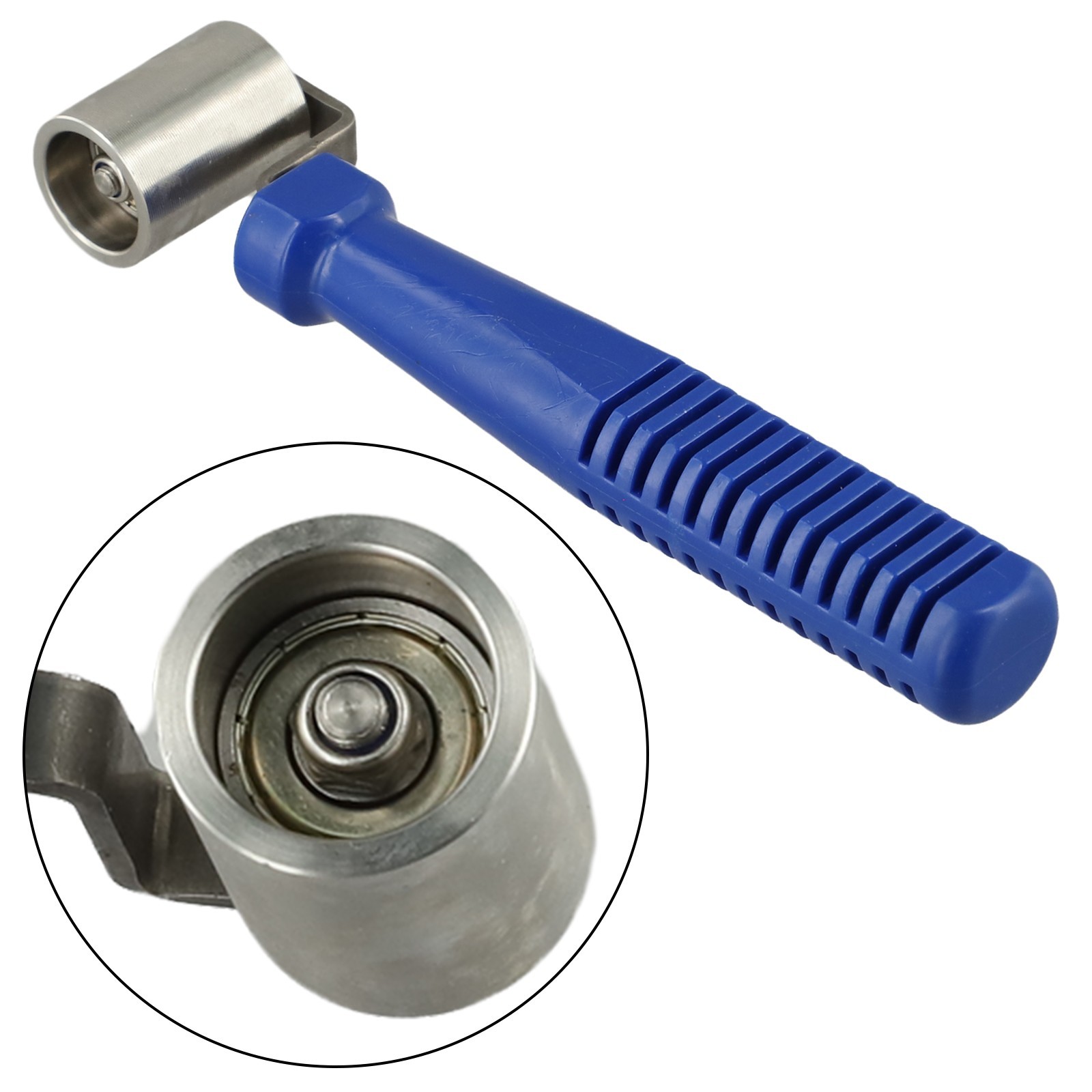 Robust Stainless Steel Seam Roller for DIY Projects and Professional Use