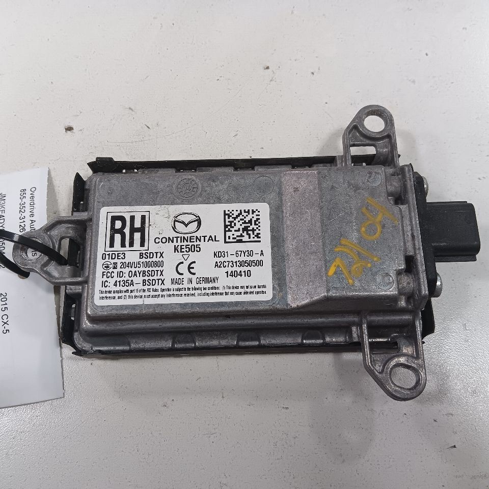 Passenger Chassis ECM Driver Assist Rear Quarter Fits 13-15 Mazda CX-5 OEM