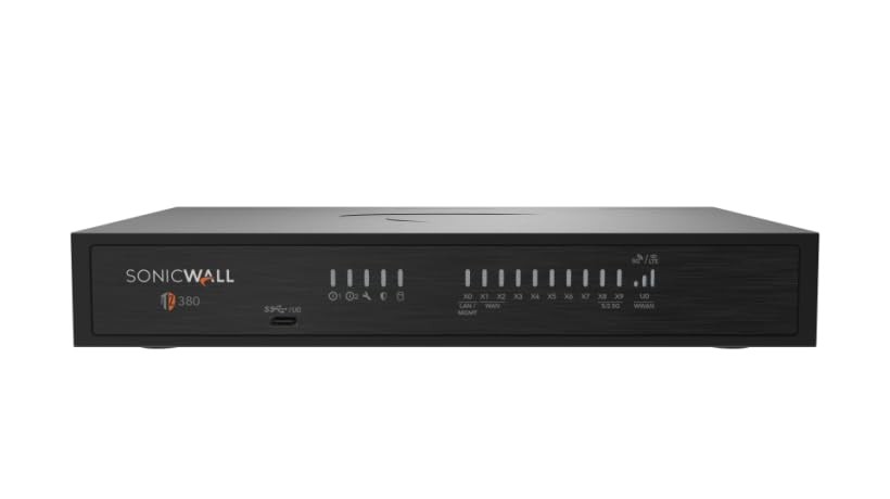 SonicWall TZ380 Network Security/Firewall Appliance (03-ssc-6964) (03ssc6964)