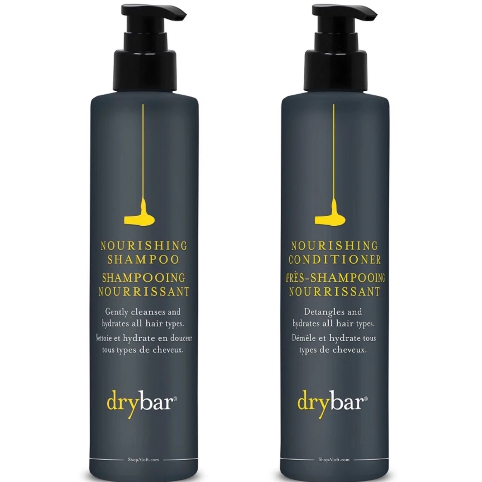 Drybar Nourishing Shampoo & Conditioner Bundle 360ml New