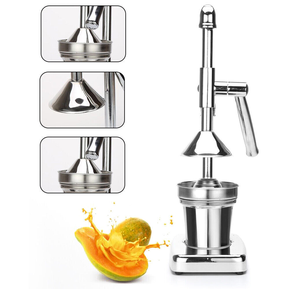 Commercial Manual Hand Press Orange Lemon Juicer Fruit Squeezer Press Machine *