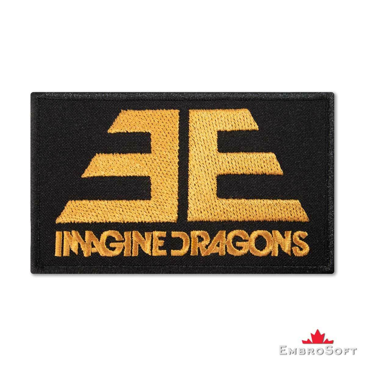 Imagine Dragons Evolve Album Logo Music Rock Band Embroidered Back Patch Iron On