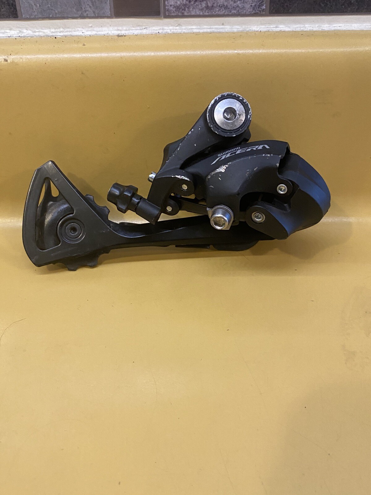 Black Shimano Acera  RD-T3000 Long Cage 9 Speed Rear Derailleur