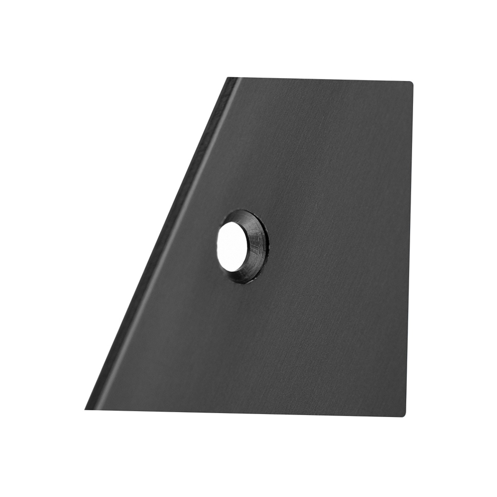 8 x 30 Inches ,Aluminum Door Kick Plate,Black,for Exterior Door