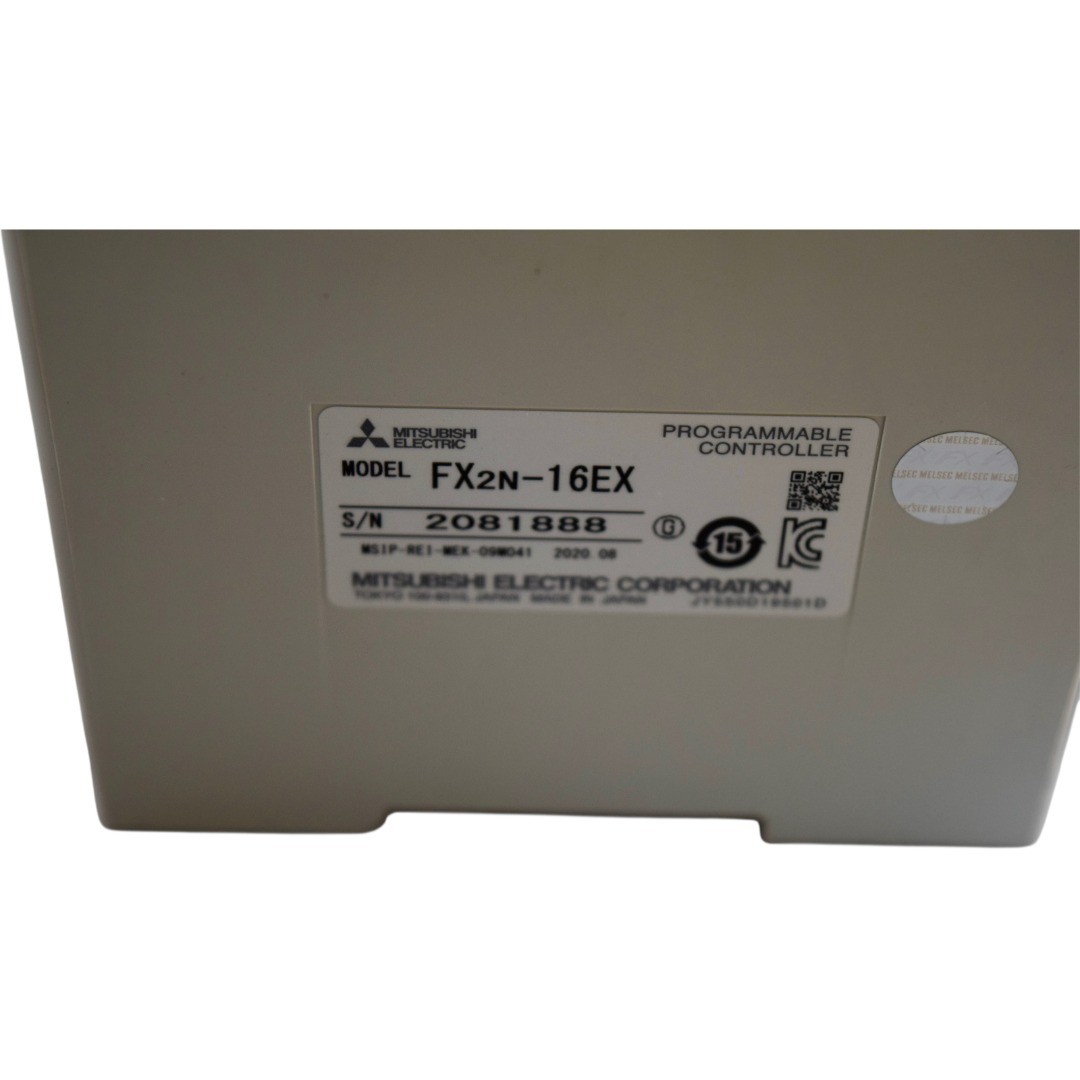 Mitsubishi FX3GA-60MT-CM, FX2N-16EYT, FX2N-16EX Programmable Controller Assembly