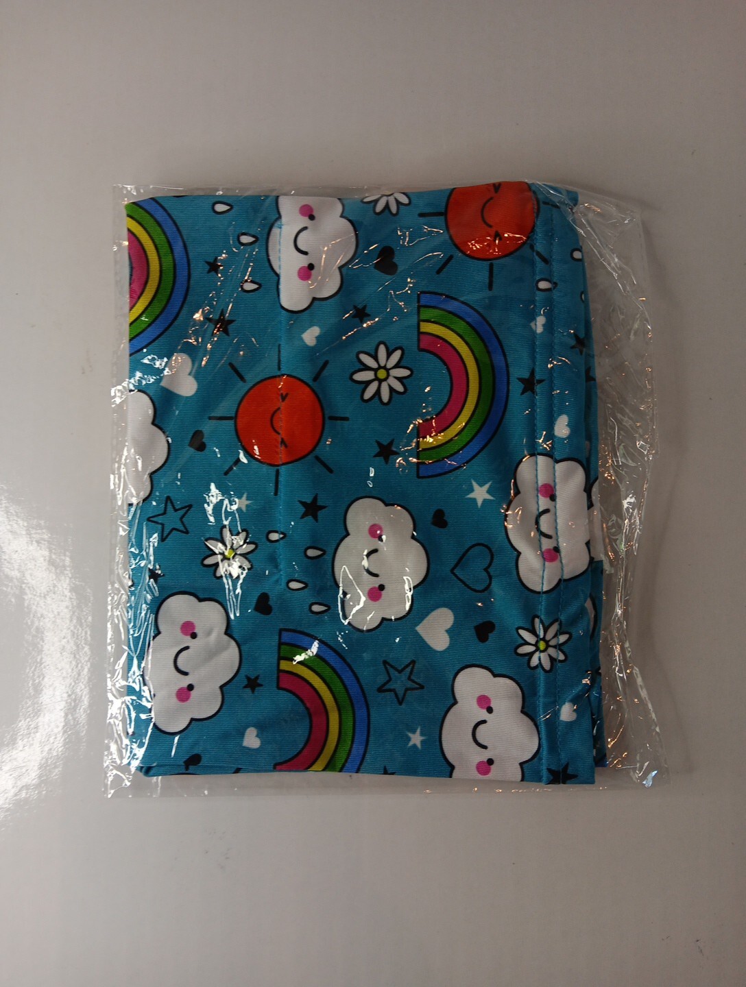 Kids Rainbow Neck Gaiter With Filter Pocket For PM2.5 Filter (Not Included)