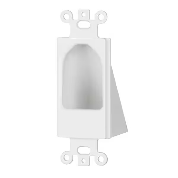 Commercial Electric Recessed Decor Insert - White - 5084-WH-VN