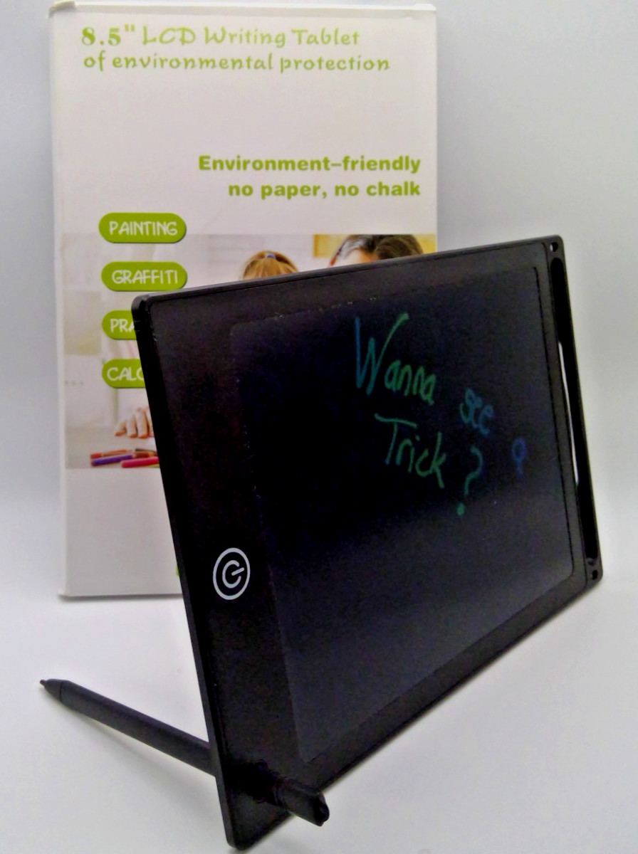 Reusable Digital Notepad – 8" LCD Writing Tablet – Portable Drawing Board – New