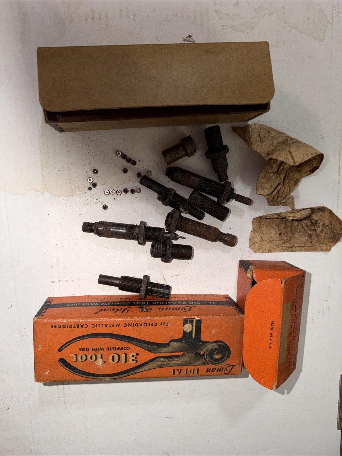 MISC. LYMAN 310 IDEAL RELOADING DIES USED .44 Spec?