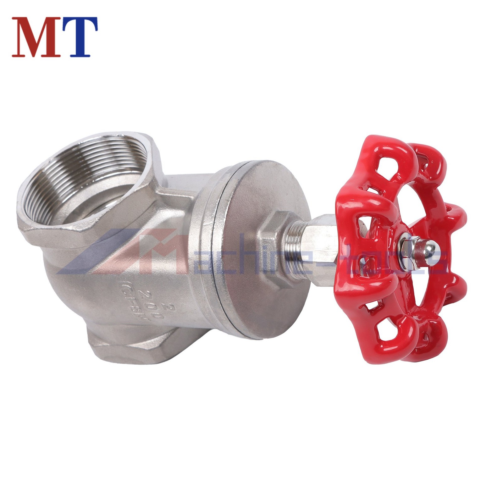 Heavy Duty Stainless Steel Gate Valve 2" NPT Female 200WOG