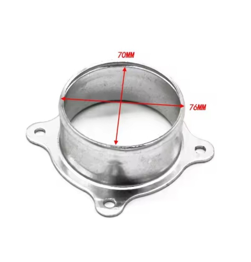 Square Rectangular Ring Reducer Necklace For Car Flow Meter Filter