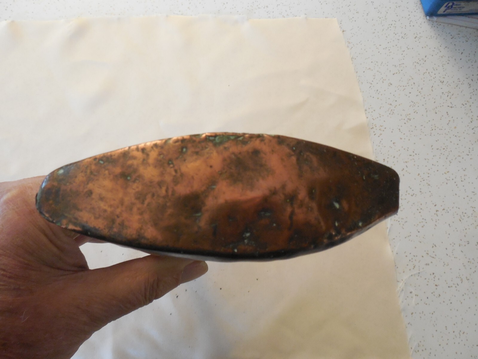 ANTIQUE MOROCCAN BLACK POWDER "POWDER FLASK"