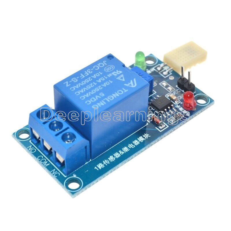 NEW HR202 DC 5V 1 Channal 1CH 5V Humidity Sensitive Switch Relay Module