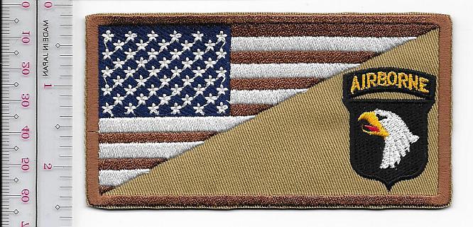101st Airborne Division Airmobile US Army Afghanistan & Iraq Desert NO TARIFF