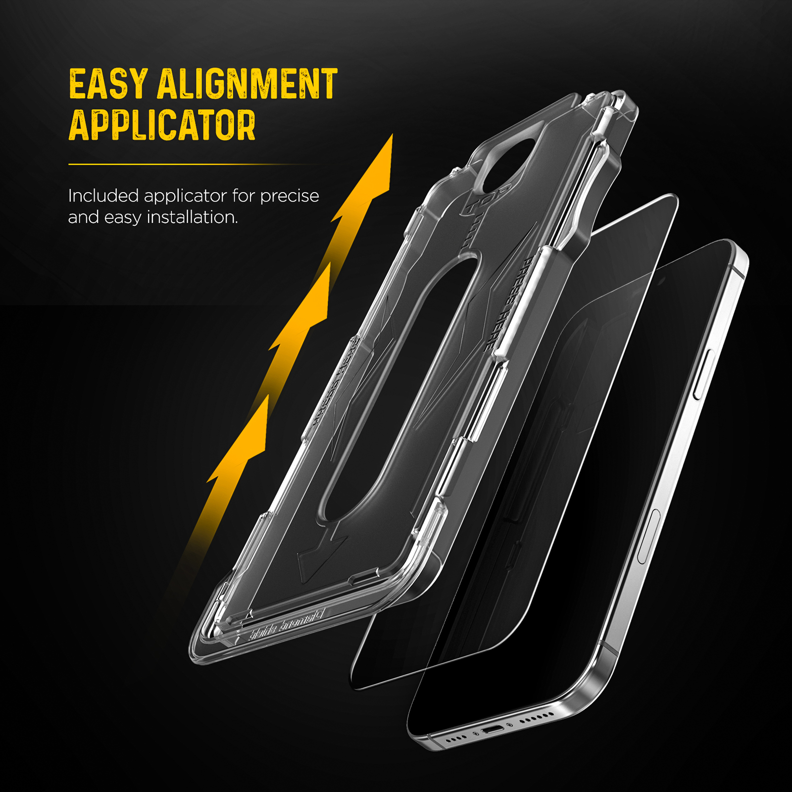 For iPhone 16e Privacy Screen Protector