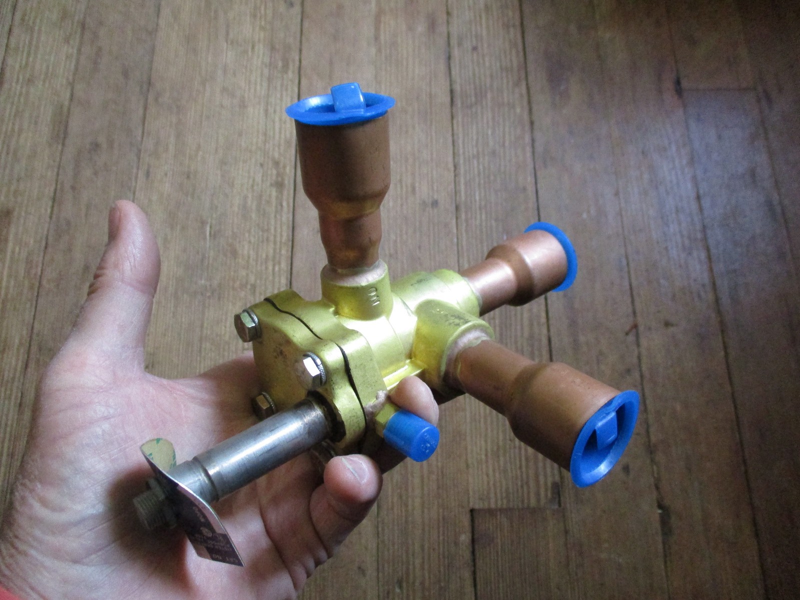 EMERSON ALCO 3031RC 12S9 REFRIGERANT 3-way VALVE, SOLENOID w Instructions Nice!