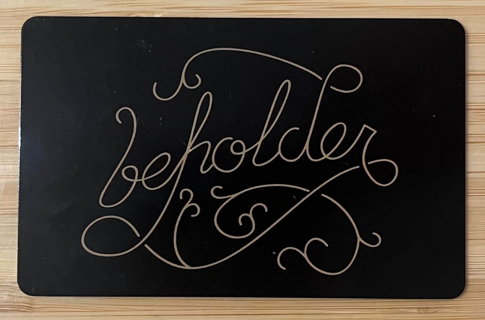 Beholder Restaurant gift card $150 value!
