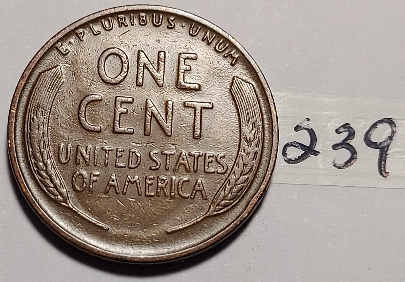 1931 Lincoln Wheat Cent VERY FINE #239