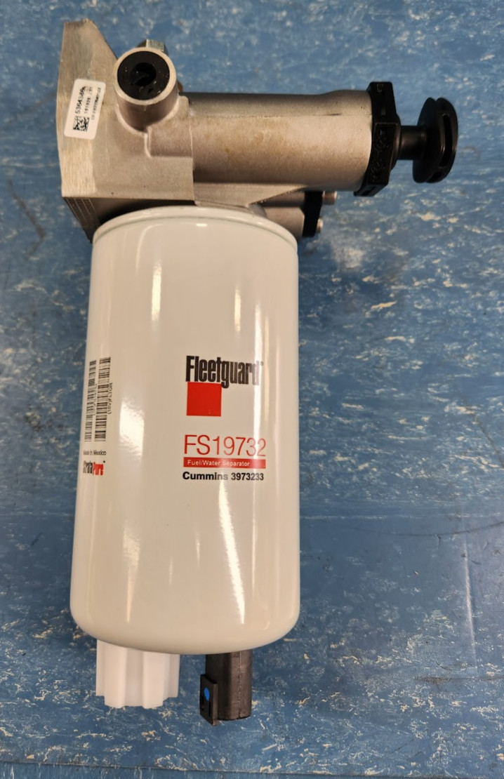 5364386 Cummins Fuel Water Separator Assy with FS19732 3973233 Filter Head