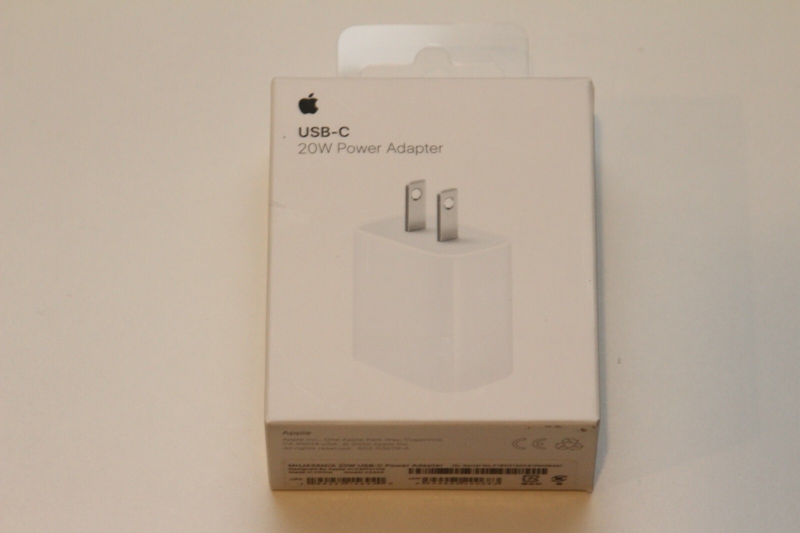 GENUINE Apple USB-C 20W Power Adapter iPhone 15/14/13/15 Pro/15 Pro Max OPEN BOX