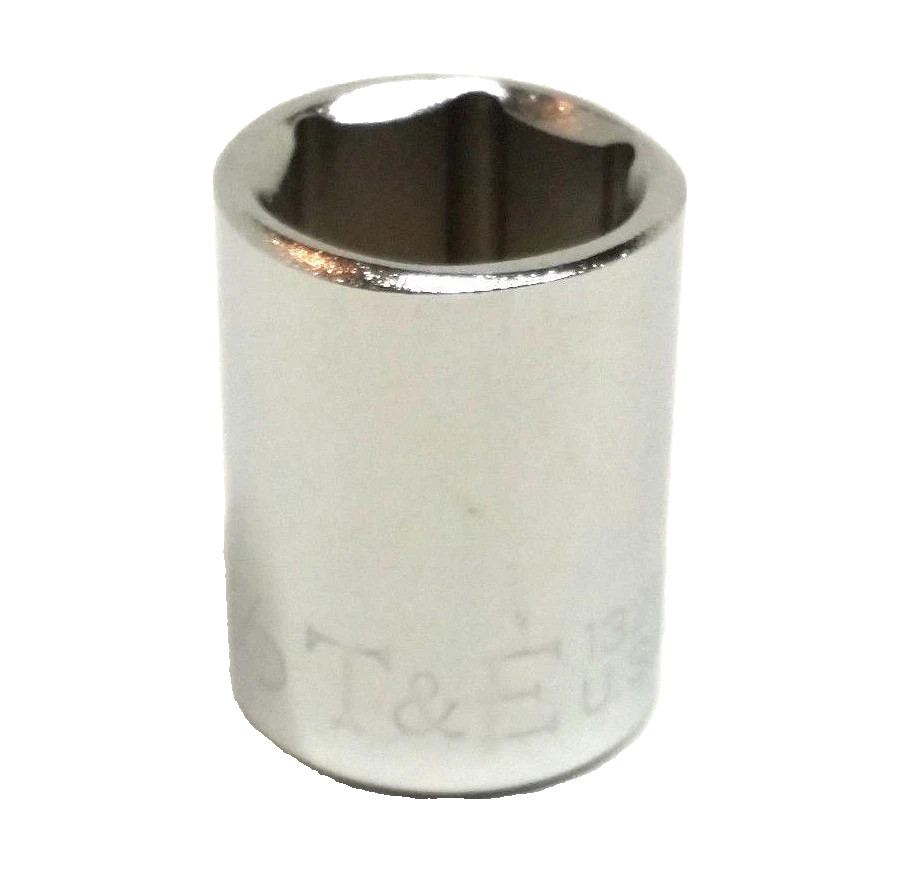 T&E Tools Socket 13218 6Pt. 9/16 SAE 3/8" Drive "MADE IN THE USA"