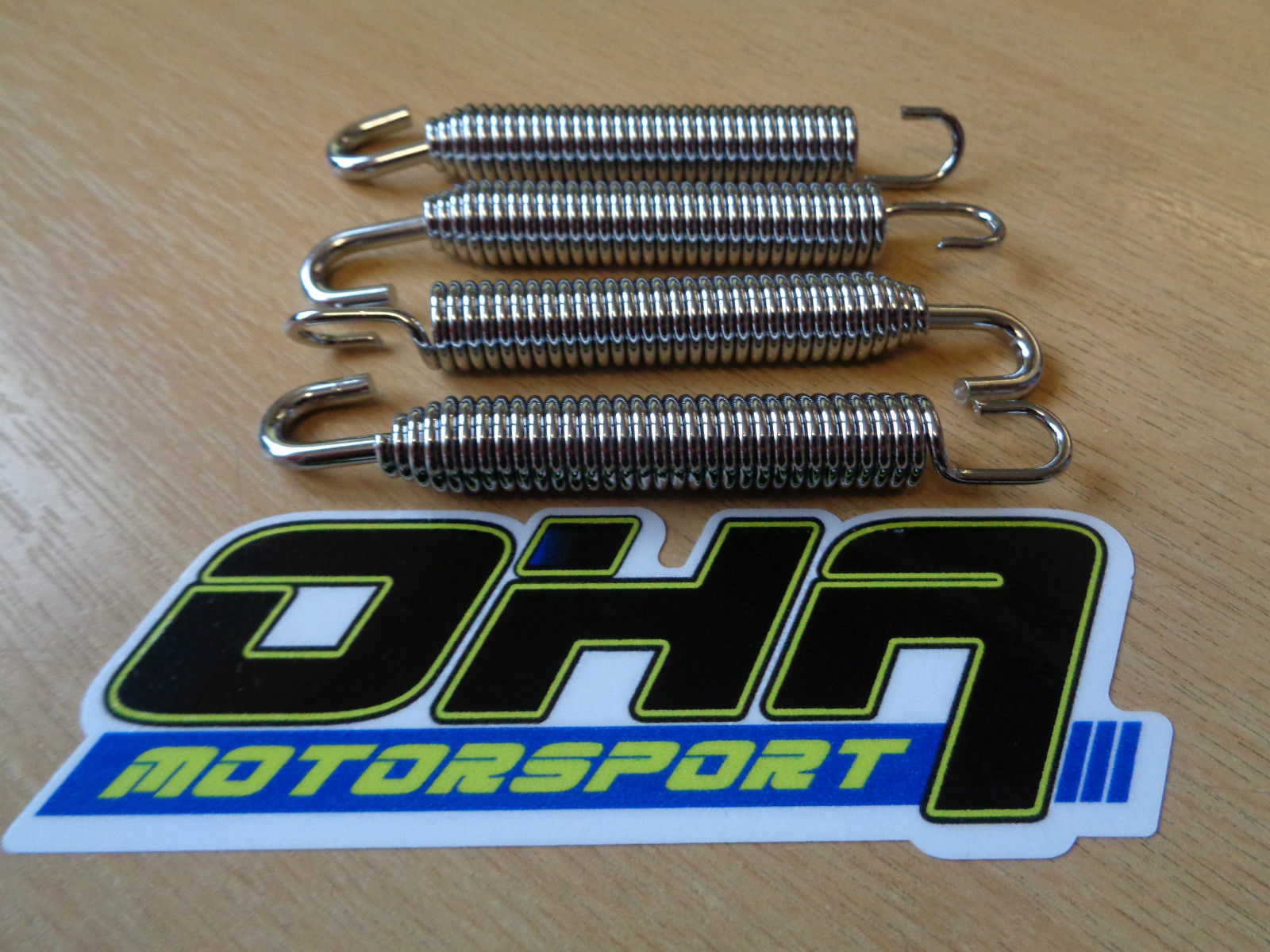 OHA Motorcycle Bike Motocross MX Exhaust Mounting Springs Swivel 90mm Pack of 4