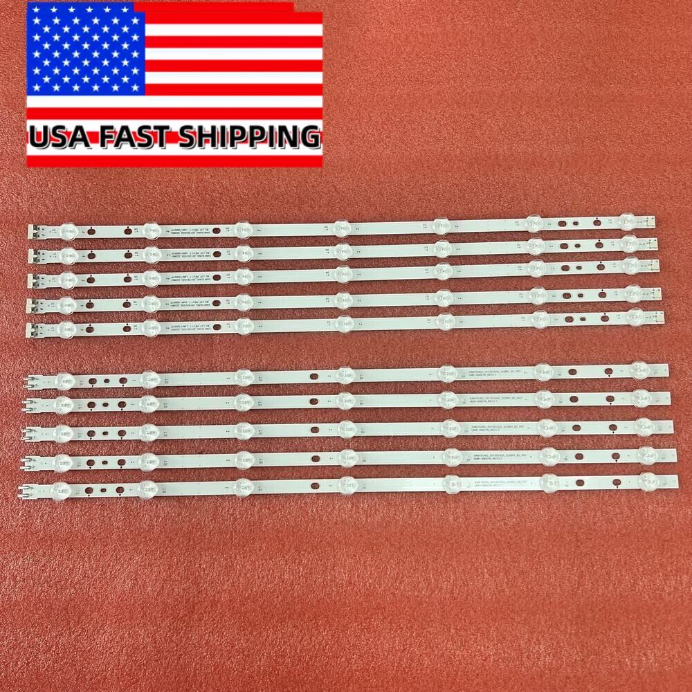 LED Strips(10) For Samsung UN55J6200AFXZA UN55H6203 UN55J6201 BN96-28772A 28773A