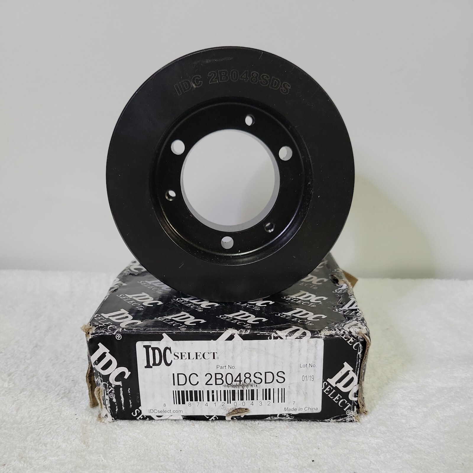 IDC Select 2 Groove V-Belt Sheave Bushing Bore 5" IDC 2B048SDS