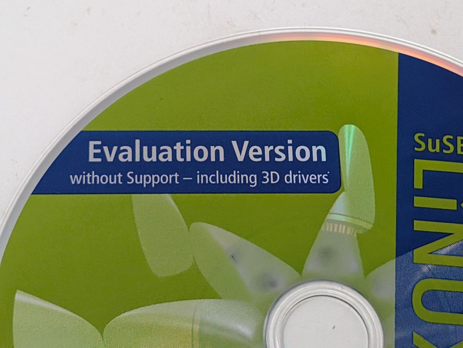 SuSE Linux 6.3 Operating System Evaluation Version Demo CD-ROM Vintage