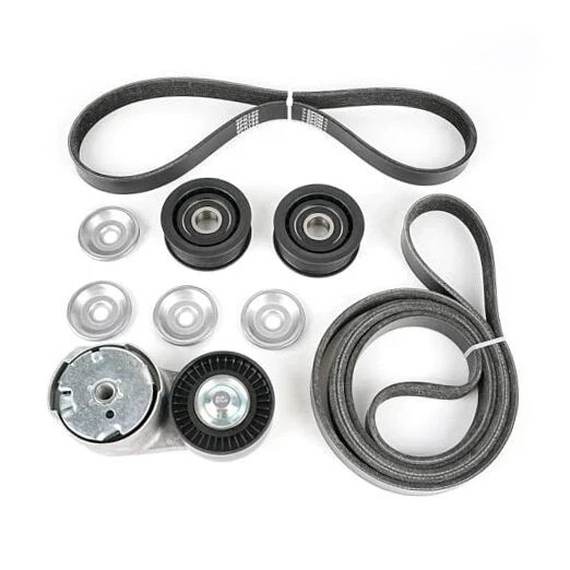 Serpentine Belt Tensioner and Idler Pulley Kit for Maserati Ghibli Levante