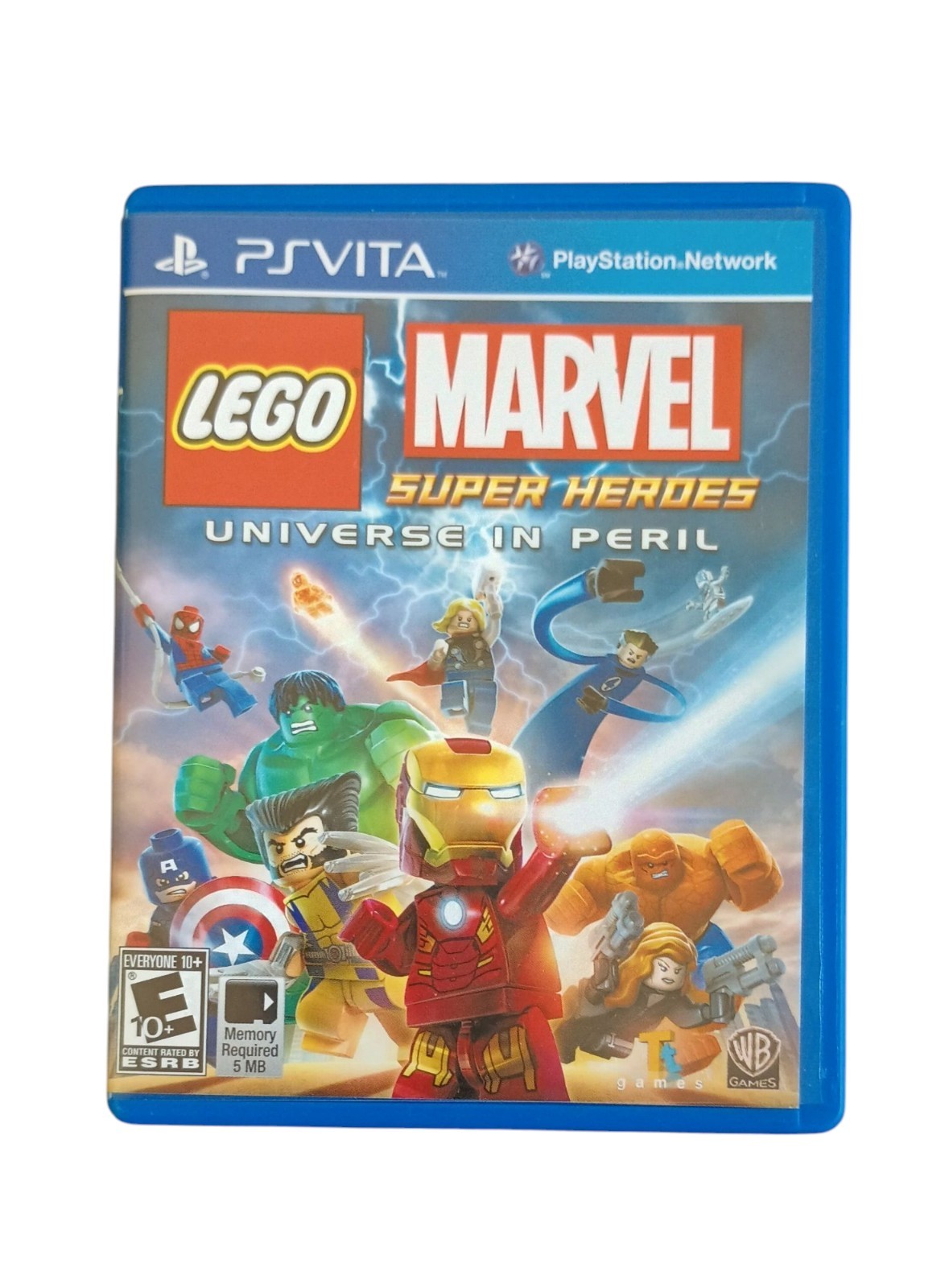 Replacement Case (NO GAME) Lego Marvel Super Heroes Universe In Peril PSVITA