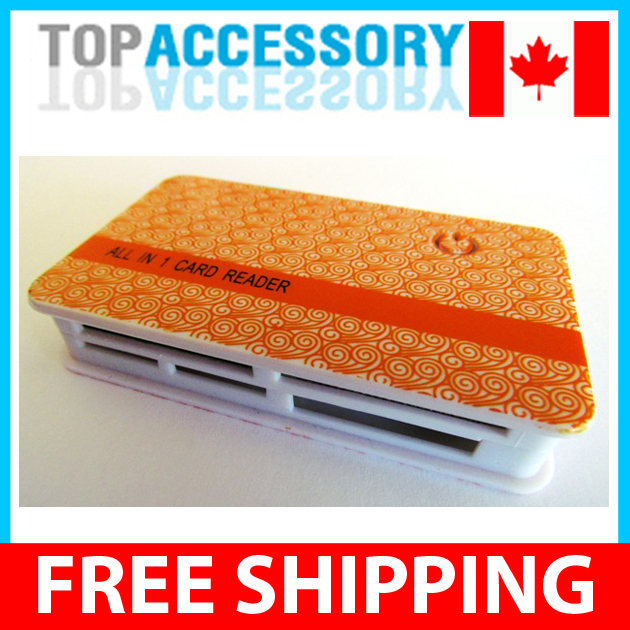 Super Slim All in One USB 2.0 Memory Card Reader